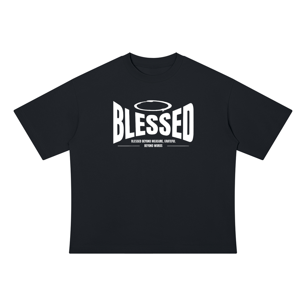 Blessed Unisex Drop Shoulder Cotton T-Shirt