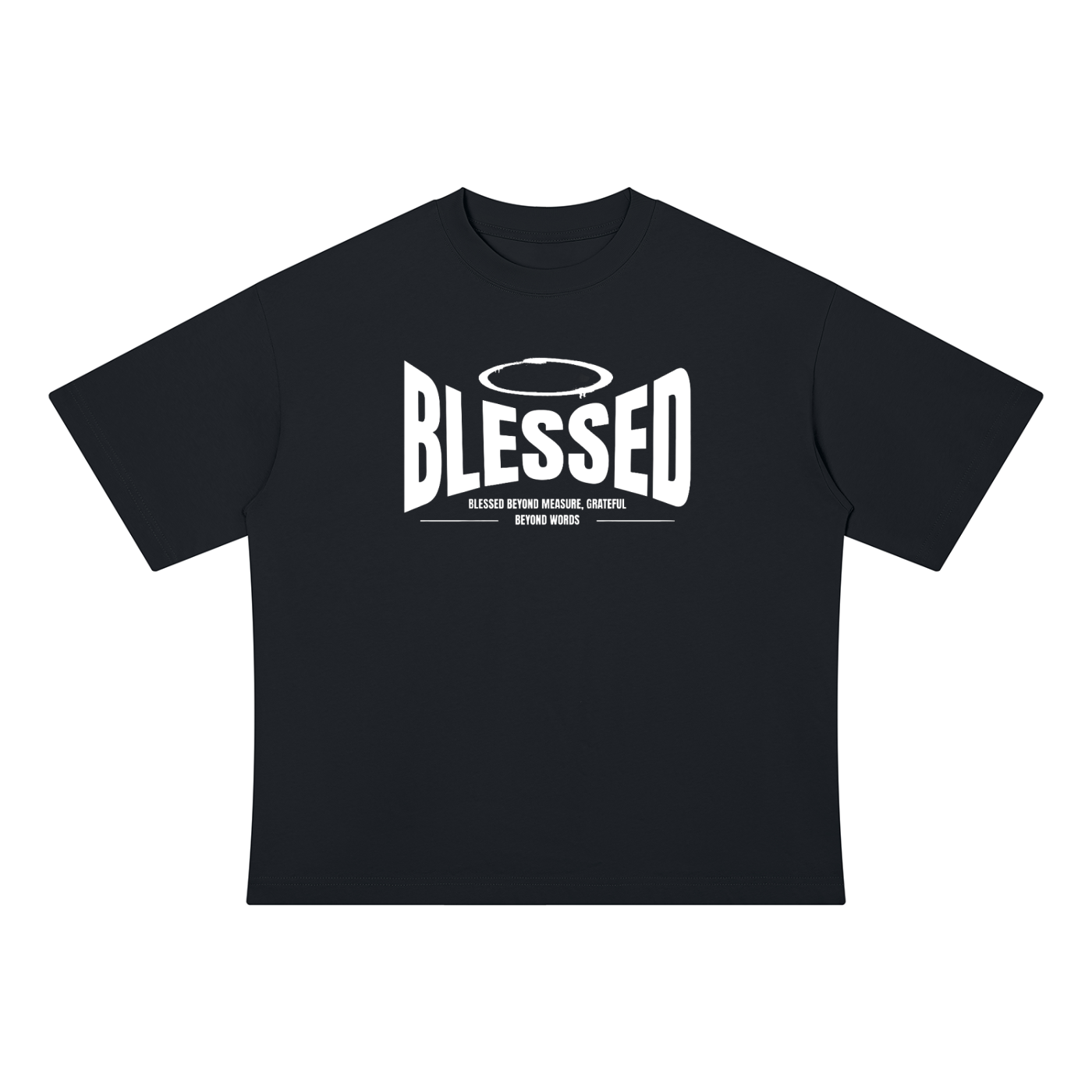 Blessed Unisex Drop Shoulder Cotton T-Shirt